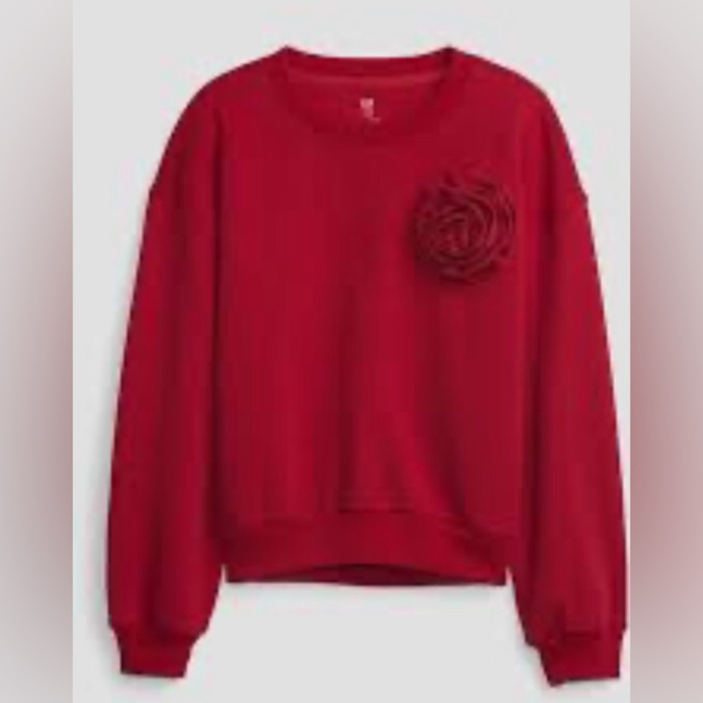 GAP - Kids Rosette Sweatshirt